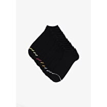 TEX BASIC, Socquettes courtes homme noir 43/46