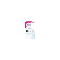 Veet, Bandes de cire pure jambes peaux sensibles x16