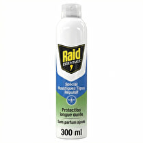 RAID ESSENTIALS, Répulsif spécial moustiques tiges