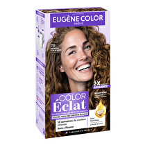 EUGENE COLOR, Coloration color éclat marron clair doré 7.8