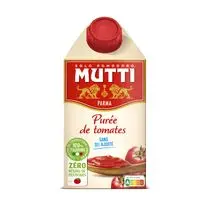 MUTTI, Purée de tomate Sans sel ajouté
