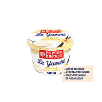 Paysan breton, Le yaourt vanille