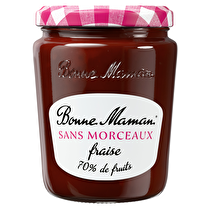 Bonne maman, Confiture de fraise sans morceaux