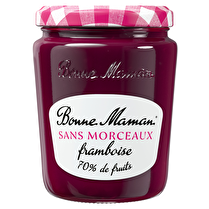 Bonne maman, Confiture de framboise sans morceaux
