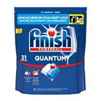 Finish, Capsules lave-vaisselle Quantum x 31