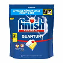 Finish, Capsules lave-vaisselle  Quantum citron  - x 31 soit 360 g