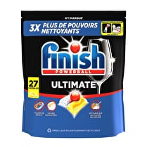 Finish, Capsules lave-vaisselle Ultimate citron  - x 27 soit 380 g