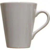 Carrefour, Mug conique blanc 9cm
