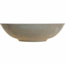 Carrefour, Assiette creuse blanche diamètre 20cm