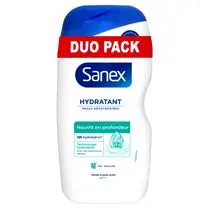 Sanex, Gel douche Derma care hydratant, peaux déshydratées