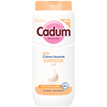 Cadum, Crème lavante  Surdoux lait