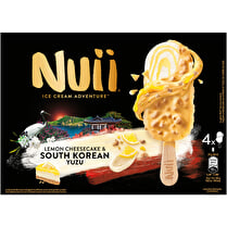 Nuii, Bâtonnets lemon yuzu x4