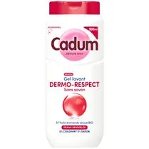 Cadum, Gel lavant  Dermo respect sans savon