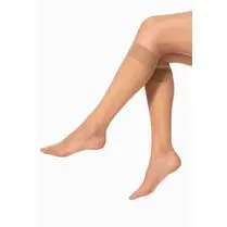 Tex baby, Mi-bas mousse beige taille unique x3