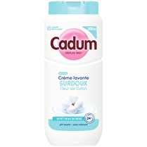 Cadum, Crème lavante  Surdoux fleur de coton