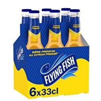 FLYING FISH, Bière aromatisée Blonde au citron pressé
