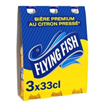 FLYING FISH, Bière aromatisée  Blonde au citron pressé