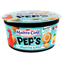 Maître coq, Pep's Manhattan Burger box