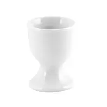 Votre rayon propose, Coquetier porcelaine blanc