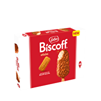 Lotus, Glace batonnets caramel biscuits caramélisés Biscoff