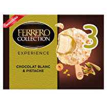 Ferrero, Bâtonnets chocolat blanc pistache