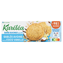Karéléa, Sablé avoine coco vanille