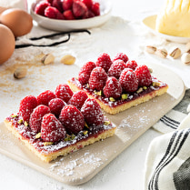 Votre boulanger vous propose, Sablé framboise pistache