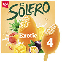 SOLERO, Glaces à l'eau exotic