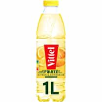 VITTEL FRUITE, Eau aromatisée  Fruitée citron mandarine