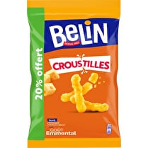 Belin, Croustilles  Emmental  - 2 x 138 g dont 20% offerts