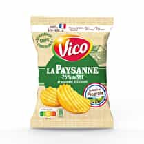 Vico, Chips La paysanne - 25% de sel