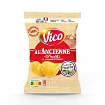 Vico, Chips  À l'ancienne - 25% de sel