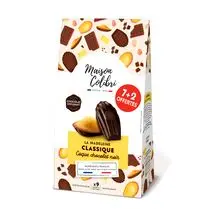 Maison Colibri, La madeleine classique coque chocolat noir