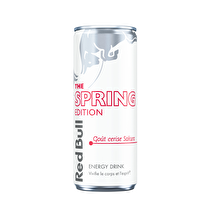 REDBULL, Boisson gazeuse energisante cerise Spring édition