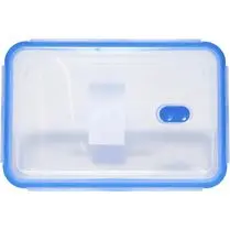 Carrefour, Boite en plastique avec couvercle à clips et valve