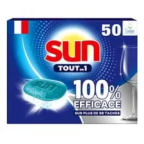 Sun, Tablettes Tout en 1 x 50