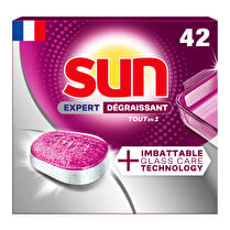 Sun, Tablettes Expert + dégraissant tout en 1 - x 42