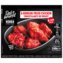 DELIS WORLD, Korean fried chicken x6