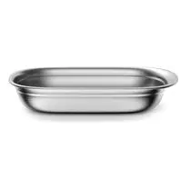 Carrefour, Boite de conservation inox avec couvercle 2,4l