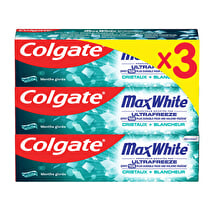 Colgate, Dentifrice  Cristaux + blancheur