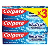 Colgate, Dentifrice  Cristaux fraicheur