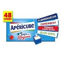 Apéricube, 48 cubes tour des régions