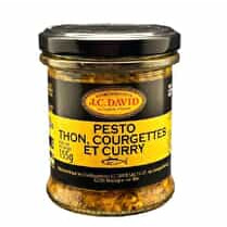 JC David, Pesto thon courgettes & curry