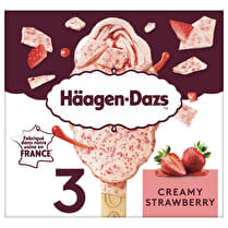 Häagen dazs, Bâtonnets creamy strawberry