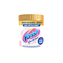 VANISH, Poudre détachante de blancheur sans javel Oxi Action