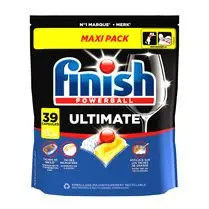 Finish, Tablettes lave-vaisselle  Ultimate citron - x 39