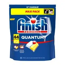 Finish, Tablettes lave-vaisselle Quantum citron - x 44