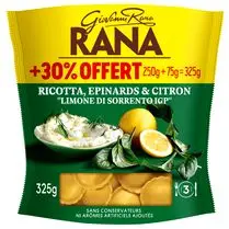 Giovanni Rana, Pâtes fraîches Ricotta épinard