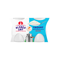 Alsace Lait, Yaourt brassé nature
