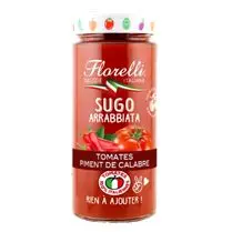 Florelli, Sauce tomate Arrabbiata